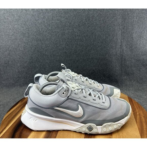 Nike Mens Air Diamond Varsity Turf Gray DZ0502-001 Low Baseball Shoes Size 10 - Picture 1 of 10